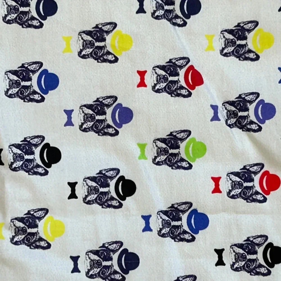 Maceoo Men's Short Sleeve Button Down Dog Pattern Shirt Sz XL - Picture 3 of 9